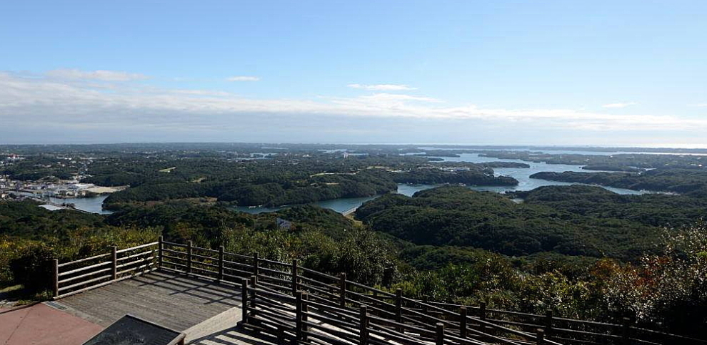 横山展望台からの眺望